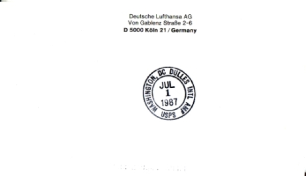 D 1987 96 001 ●